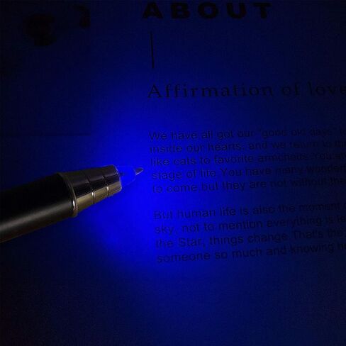 Penyeah LED Flashlight Pen -Pen Light with Stylus Pen Tip Multi-Function Capacitive Touch Screen Pen - Helpful for Touching Reading or Writing -P9 - Blue Light in Saudi Arabia