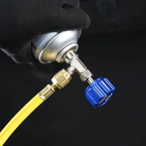 Lichamp R134a Can Tap، علبة الفريون R 134a ذاتية الغلق للسيارات، TA01 in Kuwait