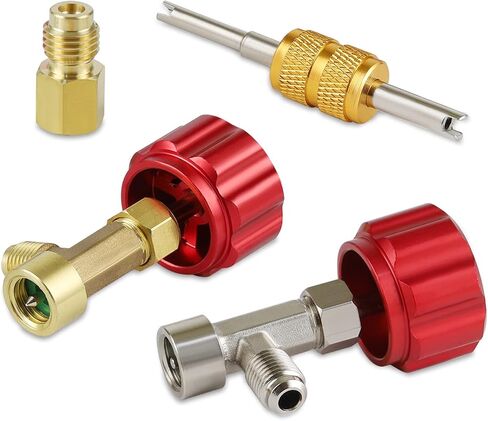 Lichamp R134a Can Tap، علبة الفريون R 134a ذاتية الغلق للسيارات، TA01 in Kuwait