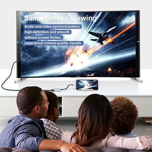 محول شاشة مزدوج، محول USB-C إلى HDMI 4K للشاشات المزدوجة، قاعدة توصيل متعددة الوظائف 2 في 1 لشاشتين لأجهزة MacBook Pro/Air، iPad Pro، XPS والمزيد، شاشة ممتدة (Windows فقط) in Kuwait