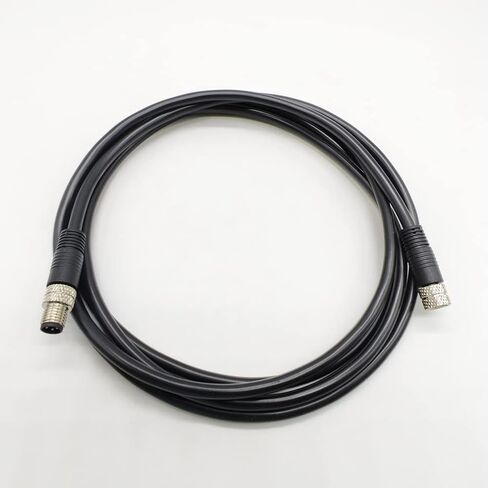 M8 4 Pins Male to Female Connector Cable, A Code Straight Molding Cable Female to Male Aviation Sensor Electrical PVC Cable 60V 4A AC/DC Industrial Molded Cable AWG24（1Meter） in Saudi Arabia