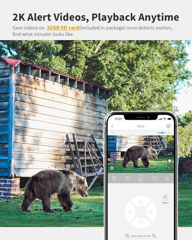 تتضمن كاميرات Ebitcam 24/7 تسجيل 4G LTE الخلوية بطاقة SIM، تعمل الكاميرات الشمسية بدون WiFi مع فيديو مباشر 2K، عرض 360 درجة، رؤية ليلية ملونة، تنبيهات الحركة وصفارات الإنذار، الوصول إلى الهاتف عن بعد in Kuwait