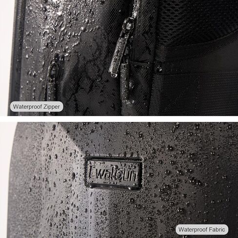 حقيبة ظهر للكاميرا صلبة، حقيبة كاميرا كبيرة مقاومة للماء للتصوير الفوتوغرافي مع حجرة كمبيوتر محمول مقاس 15.6 بوصة، حقيبة كاميرا للسفر للمصورين والنساء والرجال لكاميرا Canon Nikon Sony DSLR SLR بدون مرآة in Kuwait