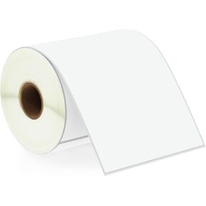 BETCKEY - 4" x 5" (102 mm x 127 mm) Large Shipping & Multipurpose Labels Compatible with Zebra & Rollo Label Printer,Premium Adhesive & Perforated [10 Rolls, 3500 Labels]