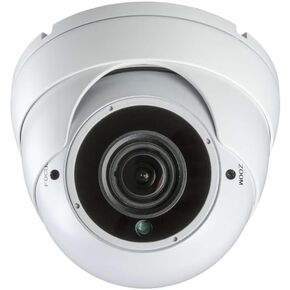 كاميرا Eyemax TIB-B32V-WW HD-TVI 1080P مقلة العين للرؤية الليلية 2.8-12 ملم عدسة بؤرية متغيرة للاستخدام الخارجي/اللون الأبيض