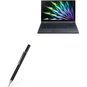 BoxWave Stylus Pen Compatible with Samsung Galaxy Book Flex 2 Alpha (13.3 inch) - FineTouch Capacitive Stylus, Super Precise Stylus Pen for Samsung Galaxy Book Flex 2 Alpha (13.3 inch) - Jet Black