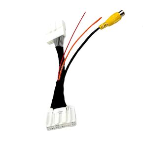 YDC 28P Reversing Camera Connection Cable with 360 Degree Reversing Image Wire and Camera Power Supply Line Compatible with Toyota Levin 2021/Corolla/CHR