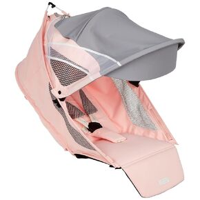 Cybex AVI Jogging Stroller Frame in Black + Pink
