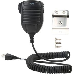 2 Way Radio Mic, Walkie Talkie Speaker Mic Portable Clear Sound Quality for Mobile VX2200 VX2100 VX3200