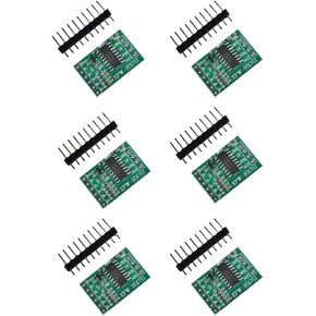 Comimark 6Pcs HX711 Weighing Sensor Dual-Channel 24 Bit Precision A/D Module Pressure Sensor