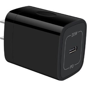 20W USB C Wall Charger Fast Block Power Adapter for Samsung Galaxy A55 A35 5G S24 S23, iPhone 16 15 14 13 12 11 Mini Pro Max Plus, PD Plug Cube Charging Base Brick Type C Box
