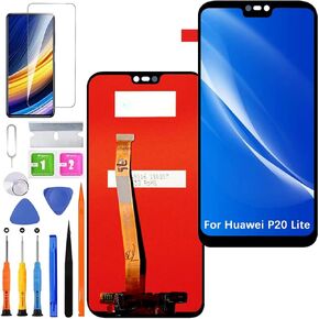 Screen Replacement for Huawei P20 Lite Original, ANE-LX1 ANE-LX2 ANE-LX3 LCD Touch Panel Display Digitizer Assembly Repair Parts with Kit