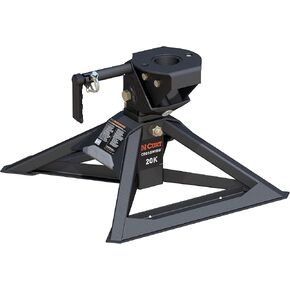 CURT 16602 CrossWing Lightweight 5th Wheel Hitch with 2-5/16" Gooseneck Adapter, 20,000 lbs