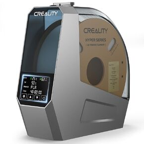 Official Creality Space PI Filament Dryer, 3D Printer Filament Dryer Box with Built-in Fan Filament Storage Holder Filament Dehydrator for 1KG 1.75/2.85mm One-Key Setting for PLA PETG ABS TPU Nylon