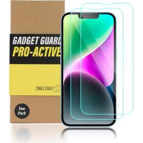 Gadget Guard 9H+ for iPhone 16 Pro Screen Protector [Military Grade Shatterproof] HD Tempered Glass for 16 Pro Full Coverage Screen Protector, Easy Auto Install, 2 Packs