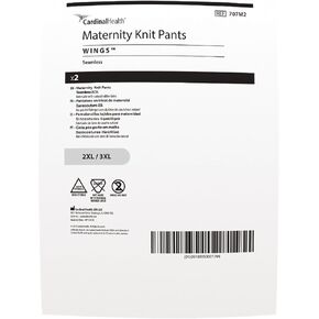 Cardinal Health™ Maternity Knit Underpants, Wings™, Seamless Sides, Large/X-Large, 1 Bag of 2 in Saudi Arabia