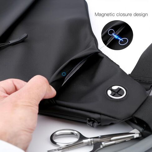 PEAKINGTECH Sling Bag Small Crossbody Backpack: Anti Theft Travel Bag Front Back in Saudi Arabia