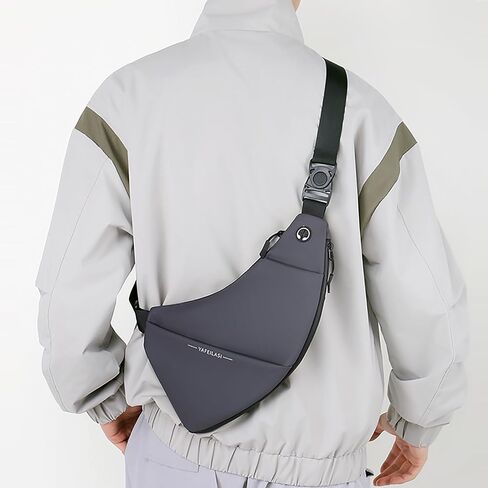 PEAKINGTECH Sling Bag Small Crossbody Backpack: Anti Theft Travel Bag Front Back in Saudi Arabia