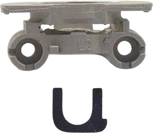 مفصل دوار من البلاستيك الفضي من BestParts + استبدال قفل المفصلي المعدني XM4 على شكل حرف U لسماعات الرأس Sony WH-1000XM4 WH1000XM4 (يمين) in Saudi Arabia