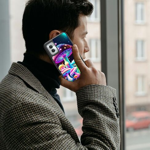 حافظة محفظة سلحفاة لهاتف Moto G Stylus 5G 2024، لهاتف Motorola G Stylus 5G 2024 حافظة من جلد البولي يوريثان بمسند وغطاء محفظة مقاوم للصدمات مع حامل بطاقة وحماية RFID للنساء والرجال in Kuwait
