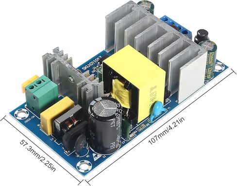 2pcs AC to DC Isolated Power Supply Module DC 24V 4A 5V 1A Dual Output Power AC 120V (90-256V) 50-60Hz to 24V 5V 120W Industrial Power Module Dual Output 24V 4A, 5V 1A in Kuwait