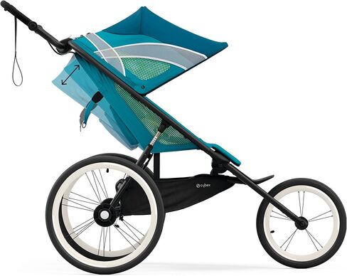 إطار عربة الركض Cybex AVI باللون الأسود + الوردي in Kuwait