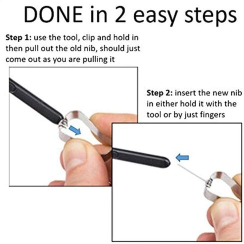 Stylus S Pen Nibs/Tips Replacement Compatible with Samsung Galaxy Tab S7/S7 Plus/S6/S6 Lite Note10/10 Plus Note 20 Replacement Touch Pen Tip (White) in Saudi Arabia