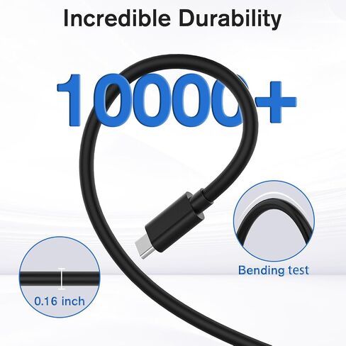 for Oculus Quest 3/2 Charger Cord, VR Headset Charger for Meta Quest 3/2, 5ft & 15W Type-C Charging Cable for Oculus/Meta Quest 3/2 in Kuwait