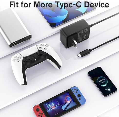 for Oculus Quest 3/2 Charger Cord, VR Headset Charger for Meta Quest 3/2, 5ft & 15W Type-C Charging Cable for Oculus/Meta Quest 3/2 in Kuwait