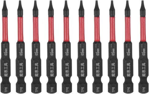 HARFINGTON 10 قطع تأثير توركس صعبة مثقاب T25 2.6 "طول 1/4" عرافة عرقوب S2 الصلب المغناطيسي إدراج نجمة 6 نقطة رئيس مفك بت in Saudi Arabia