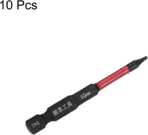 HARFINGTON 10 قطع تأثير توركس صعبة مثقاب T25 2.6 "طول 1/4" عرافة عرقوب S2 الصلب المغناطيسي إدراج نجمة 6 نقطة رئيس مفك بت in Saudi Arabia