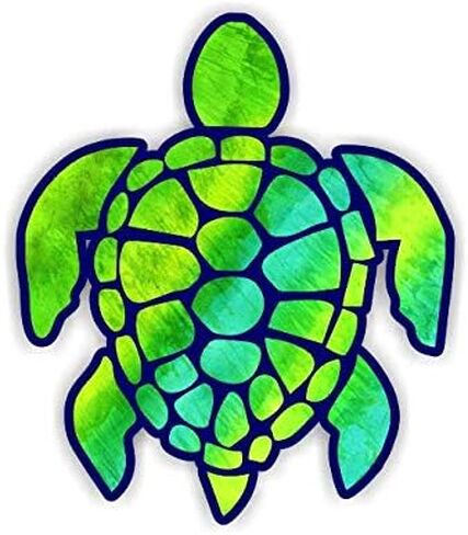 3 inch Sea Turtle Sticker for Laptops CupsTumblers Cars and Trucks Any Smooth Surface (Starry Sky) in Saudi Arabia