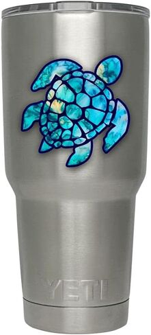 3 inch Sea Turtle Sticker for Laptops CupsTumblers Cars and Trucks Any Smooth Surface (Starry Sky) in Saudi Arabia
