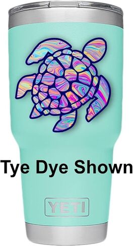 3 inch Sea Turtle Sticker for Laptops CupsTumblers Cars and Trucks Any Smooth Surface (Starry Sky) in Saudi Arabia