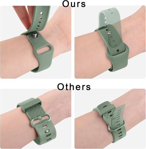 Meliya 22mm Watch Bands Quick Release Replacement Wristband, Soft Silicone Sport Replacement Straps for Men Women in Saudi Arabia