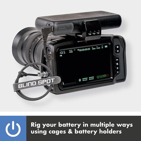 Power Pipe BMPCC Version 2 by Blind Spot - BMPCC Power Cable Blackmagic Pocket Cinema Camera 4K & 6k USBC PD Power Cable - Power Your Camera from Any USB-C PD Device in Saudi Arabia