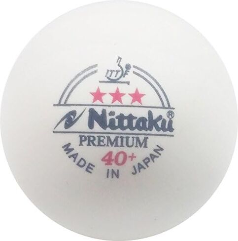 NITTAKU 3-Star Premium 40+ Table Tennis Balls (3 Balls) in Kuwait