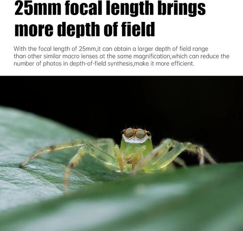 عدسة AstrHori 25 مم F2.8 2-5X Ultra Macro، متوافقة مع كاميرات Nikon Z-Mount ذات الإطار الكامل بدون مرآة Z5 Z6 Z7 Z6II Z7II Z9 in Kuwait