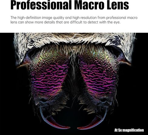 عدسة AstrHori 25 مم F2.8 2-5X Ultra Macro، متوافقة مع كاميرات Nikon Z-Mount ذات الإطار الكامل بدون مرآة Z5 Z6 Z7 Z6II Z7II Z9 in Kuwait