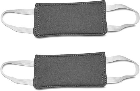Door Latch Silencer Door Latch Covers Quietly Close Door Baby Door Latch Cover: for Newborn Nursery, Noise Reducer (Grey) in Kuwait