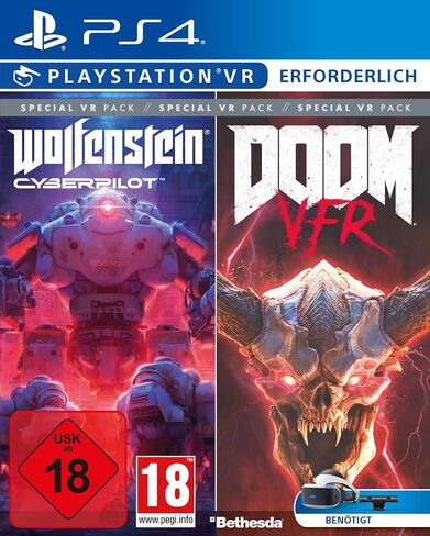 حزمة Bethesda Special VR (DOOM VFR وWolfenstein Cyberpilot VR) in Saudi Arabia