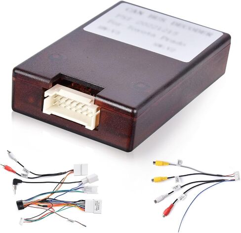 for Toyota Car Stereo JBL Harness Adapter, 16 Pin Wire Harness with Canbus Compatible with Toyota Camry Corolla Tundra RAV4 Highlander Vios Yaris Sienna Hilux Prado Fortuner in Saudi Arabia