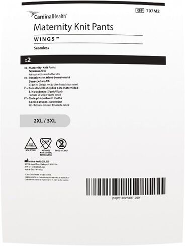 Cardinal Health™ Maternity Knit Underpants, Wings™, Seamless Sides, Large/X-Large, 1 Bag of 2 in Saudi Arabia