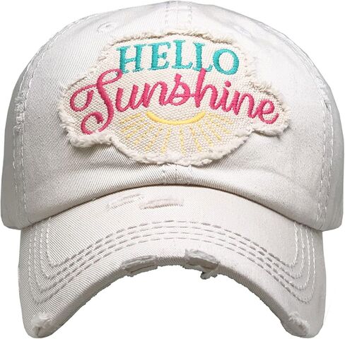 Hello Sunshine Women's Vintage Baseball Cap in Saudi Arabia