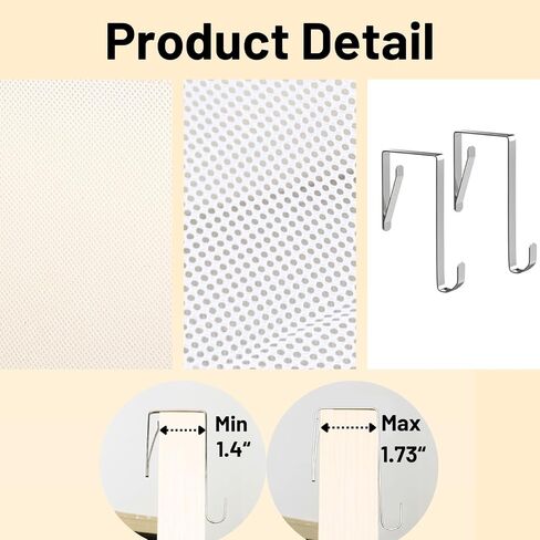 1 Pack Over the Door Organizer 7 Tiers, Closet Organizers and Storage for Bedroom, Weight Capacity of 50 lbs for Back of Door Organizers,Door Hanging Organizer for Closet,Diaper Organizer,Toy Storage in Saudi Arabia
