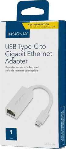 محول Insignia USB من النوع C إلى Gigabit Ethernet - الموديل: NS-PUCGE8 in Kuwait