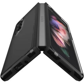 OtterBox Symmetry Series Case for Samsung Galaxy Z Fold3 5G (ONLY, NOT Flip3) Non-Retail Packaging - Black/Clear