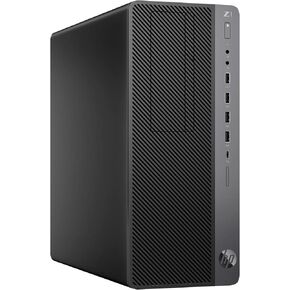 HP Z1 Entry Tower G5 Workstation, Intel Eight Core 9th Gen i7 9700 3.0Ghz, 16GB DDR4 RAM, 512GB NVMe PCIe M.2 SSD, USB Type C, Windows 10 Pro (Renewed)