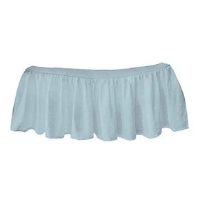 bkb Solid Ruffled Mini Crib Skirt, Lavender