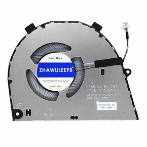 New CPU Compatible Fan for Dell Inspiron 16 5620 5625 Inspiron 7620 2-in-1 Series FPAB DFS5K12B159A1R 0T8R2T DC5V (Note: It is not Compatible with Inspiron 16 5620 GeForce RTX 2050 Series)